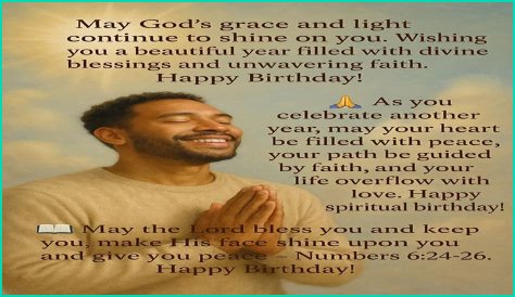 Happy Spiritual Birthday Wishes And Blessings